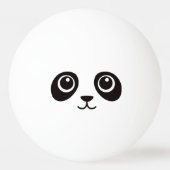 Balle De Ping Pong Face de panda mignonne (Devant)