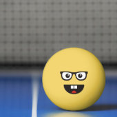 Balle De Ping Pong Face nerd (Filet)