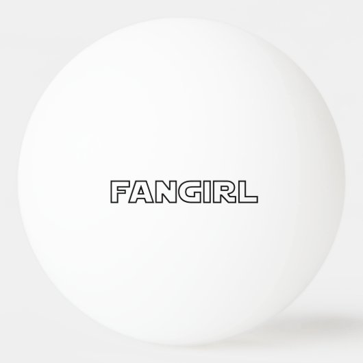 BALLE DE PING PONG FANGIRL (Devant)