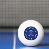 Balle De Ping Pong Fargo Dakota du Nord (Filet)