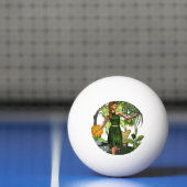 Balle De Ping Pong Fée de jardin (Filet)