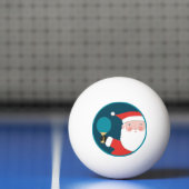 Balle De Ping Pong Fêtes de Noël amusantes (Filet)