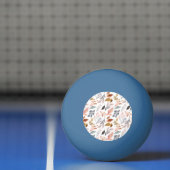 Balle De Ping Pong feuille d'arbre (Filet)