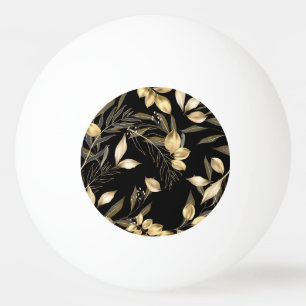 Balle De Ping Pong Feuilles d'or : Exotic Botanical sans soudure