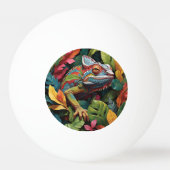 Balle De Ping Pong Feuilles Lizard & Ping Ping Ball (Devant)