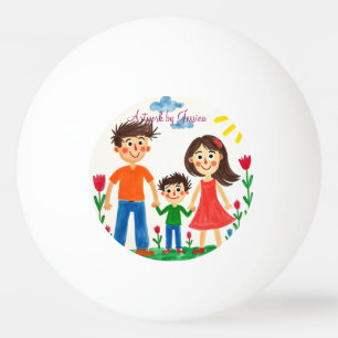 Balle De Ping Pong Fière de la peinture artistique de votre enfant
