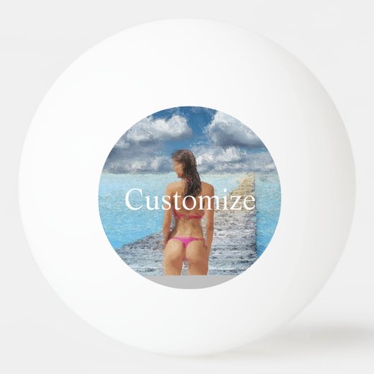 Balle De Ping Pong Fille Bikini Thunder_Cove (Devant)