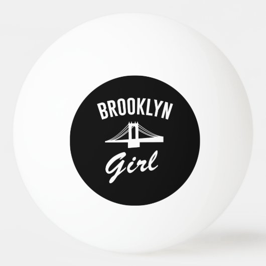 Balle De Ping Pong Fille de Brooklyn (Devant)