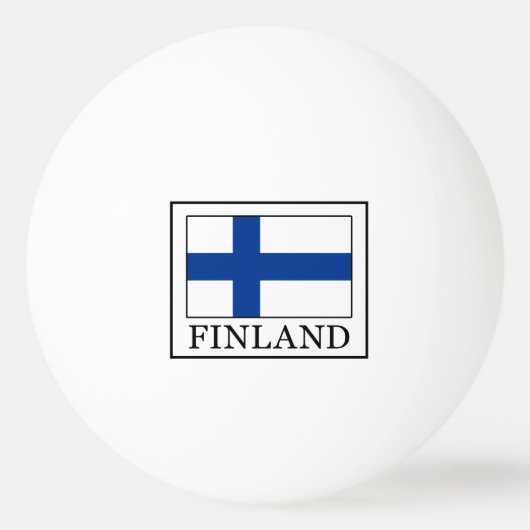 Balle De Ping Pong Finlande (Devant)