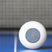 Balle De Ping Pong Fleur De Vie - Mandala India Style 2 (Filet)