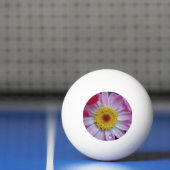 Balle De Ping Pong Fleur rose et jaune (Filet)