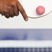 Balle De Ping Pong Fleurs mignonnes motif (Paddle)
