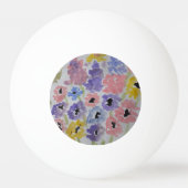 Balle De Ping Pong Fleurs sauvages d'été (Devant)