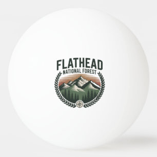 Balle De Ping Pong Forêt nationale de Flathead Montana Wilderness