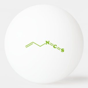 Balle De Ping Pong Formule moléculaire de l'isothiocyanate de Wasabi