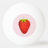 Balle De Ping Pong Fraise (Dos)