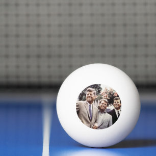 Balle De Ping Pong Frères avec le président John Kennedy à la Maison