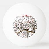 Balle De Ping Pong Fruits rouges ou fraises (Dos)