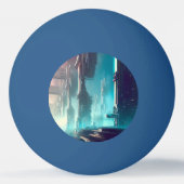 Balle De Ping Pong FSF Futuristic City (1) (Dos)