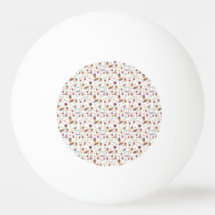 Balle De Ping Pong Fun Casquette violet Catoween, mignon Citrouille o