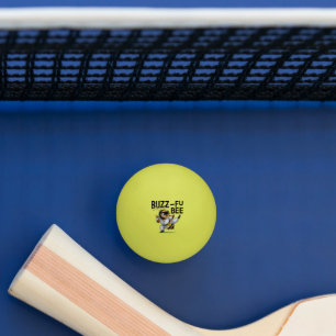 Balle De Ping Pong Funny Buzz-Fu Bee Arts martiaux