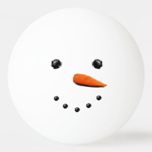 Balle De Ping Pong Funny Christmas Snowman