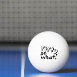 Balle De Ping Pong Funny Cinquante alors que Citer 50e Anniversaire<br><div class="desc">Funny Fifty donc ce Citation Inspirationnelle 50e Anniversaire Ping Pong Balls. Ces balles de ping-pong sont parfaites pour quelqu'un qui célèbre son 50e anniversaire. Ils viennent avec une citation amusante et inspirante 50 alors que dans la typographie noire moderne, et sont idéales pour une personne avec un sens de l'humour....</div>