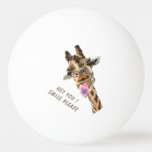 Balle De Ping Pong Funny Giraffe Ping Pong Balls (Dos)