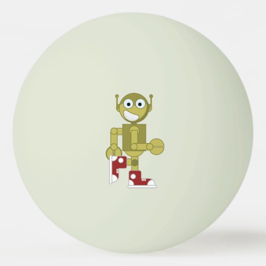 Balle De Ping Pong Funny Running Robot ping pong ball (Devant)
