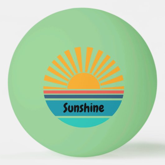 Balle De Ping Pong Funny Sunshine (Devant)