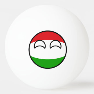 Balle De Ping Pong Funny Trending Geeky Hungary Countryball
