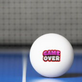 Balle De Ping Pong GAME OVER Boules de Ping Pong (Filet)