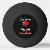 Balle De Ping Pong Gamer Valentine Ping Pong Balls (Dos)