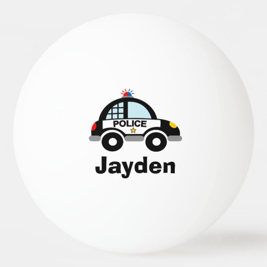 Balle De Ping Pong Garderie de police ping-pong de ping-pong (Devant)