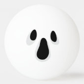 Balle De Ping Pong Ghost face drôle blague blague nouveauté (Devant)