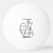 Balle De Ping Pong Girl Power Sculling Boat Thunder_Cove (Devant)