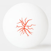 Balle De Ping Pong Globe oculaire gris (Dos)