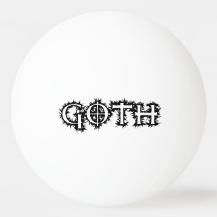 Balle De Ping Pong Goth