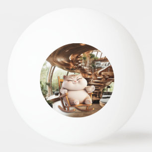 Balle De Ping Pong Graisse Et Café Sassy