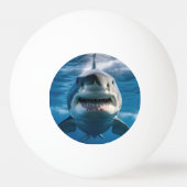 Balle De Ping Pong Grand requin blanc (Dos)