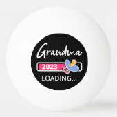 Balle De Ping Pong Grandma 2023 Chargement I - Promu À Grand-Mère (Dos)