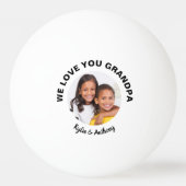 Balle De Ping Pong Grandpa Fun Photo (Dos)