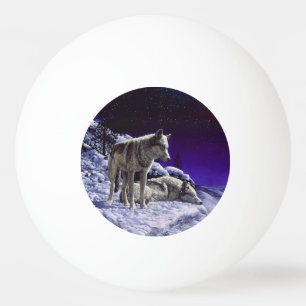 Balle De Ping Pong Gray Wolves