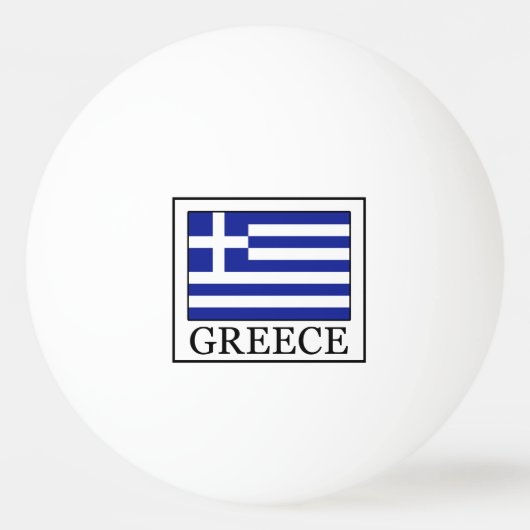 Balle De Ping Pong Grèce (Devant)