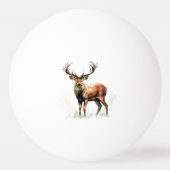 Balle De Ping Pong Gros Cerf Raté (Dos)