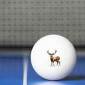 Balle De Ping Pong Gros Cerf Raté (Filet)