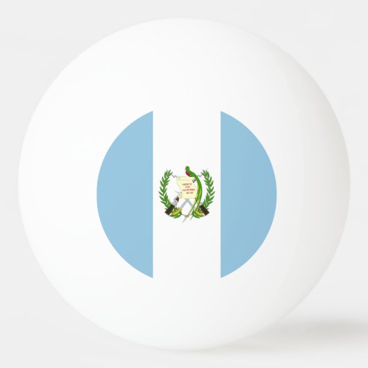 Balle De Ping Pong Guatemala (Devant)