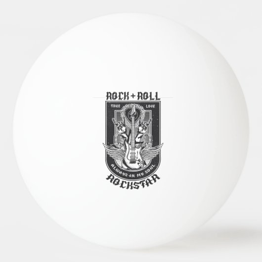Balle De Ping Pong Guitare Rock design Golf Balls (Devant)