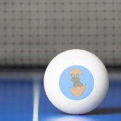 Balle De Ping Pong Hachage de lapin de l'oeuf Weird Ping Pong Ball (Filet)