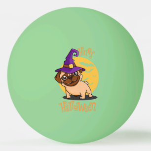 Balle De Ping Pong Halloween Puggy Ping Pong Balls